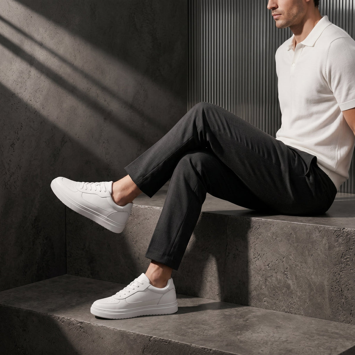 SNEAKER CASUAL +10CM